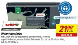 toom Baumarkt Wohnraumfarbe Angebot
