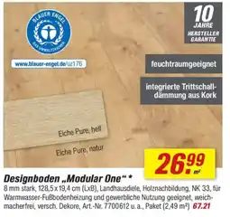 toom Baumarkt Designboden,,Modular One"* Angebot