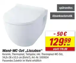 toom Baumarkt Wand-WC-Set ,,Lissabon" Angebot