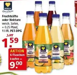 Multi Markt EDEKA Herzstücke Fruchtsäfte oder Nektare Angebot