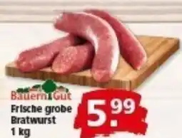 Multi Markt Bauern Gut Frische grobe Bratwurst Angebot