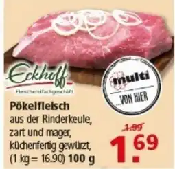 Multi Markt Eckhoff Pökelfleisch Angebot