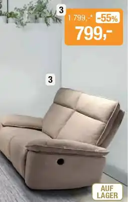 Opti Wohnwelt Polstergarnitur 2-Sitzer Angebot