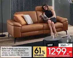 Zurbrüggen VALDERA Sofa 2-sitzig Angebot