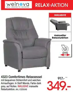 Zurbrüggen Welnova 4323 Comfortimes Relaxsessel Angebot