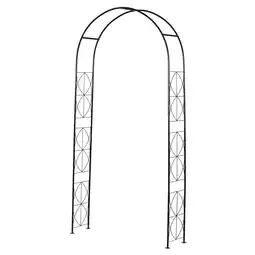 Netto Marken-Discount Outsunny Rosenbogen Metall Angebot