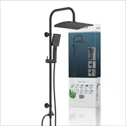 Netto Marken-Discount MALLORCA Überkopfbrause-Set, Schwarz matt Angebot