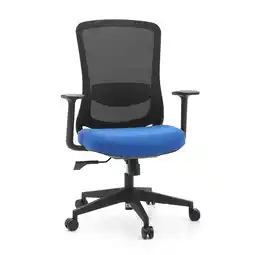 Netto Marken-Discount hjh OFFICE Home Office Bürostuhl Sedito Stoff / Netzstoff mit Armlehnen Angebot