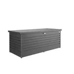 toom Baumarkt Biohort Gartenbox 'FreizeitBox 180' Stahl dunkelgrau 181 x 71 x 79 cm Angebot