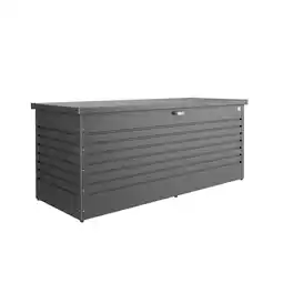 toom Baumarkt Biohort Gartenbox 'FreizeitBox 200' Stahl dunkelgrau 201 x 83 x 79 cm Angebot