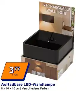 Action Aufladbare LED-Wandlampe Angebot