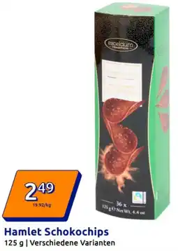 Action Hamlet Schokochips Angebot
