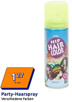 Action Party-Haarspray Angebot