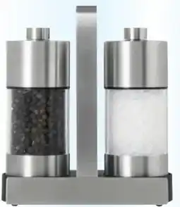 Möbel Inhofer AdHoc Pfeffer-und Salzmühlen Menage Servir 3-tlg Angebot