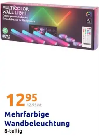 Action Mehrfarbige Wandbeleuchtung Angebot