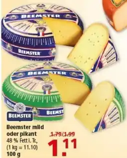 Multi Markt Beemster mild oder pikant Angebot