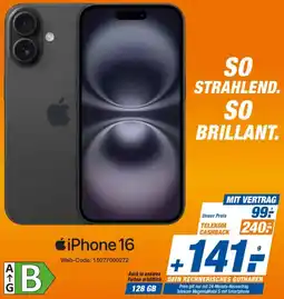 Expert Apple iPhone 16 Angebot