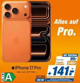 Expert Apple iPhone 17 Pro Angebot
