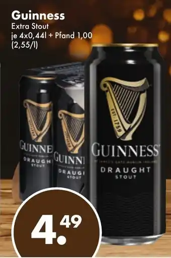 Trink und Spare Guinness 4*440ml Angebot