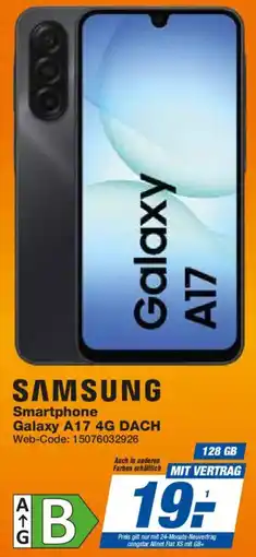 Expert SAMSUNG Smartphone Galaxy A17 4G DACH Angebot