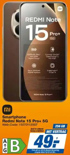 Expert Smartphone Redmi Note 15 Pro+ 5G Angebot