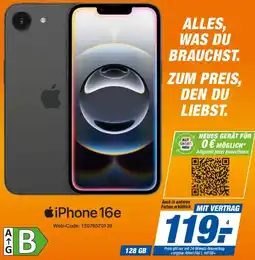 Expert Apple iPhone 16e Angebot