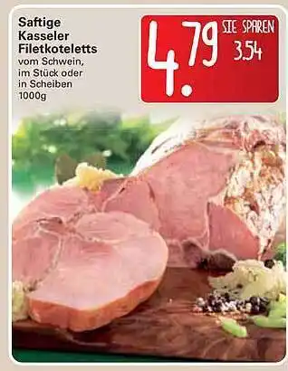 WEZ Saftige Kasselen Filetkoteletts Angebot