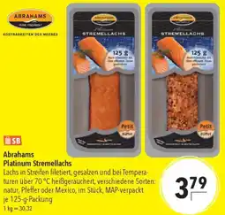 CITTI Markt Abrahams Platinum Stremellachs Angebot