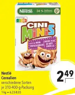 CITTI Markt Nestlé Cerealien Angebot