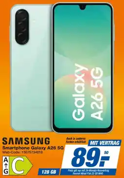Expert SAMSUNG Smartphone Galaxy A26 5G Angebot