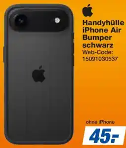 Expert Apple Handyhülle iPhone Air Bumper schwarz Angebot