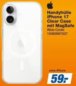 Expert Apple Handyhülle iPhone 17 Clear Case mit MagSafe Angebot