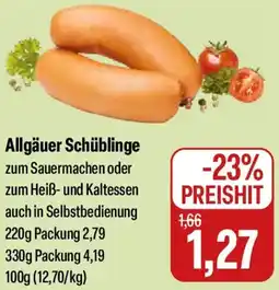 Feneberg Allgäuer Schüblinge Angebot