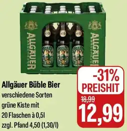 Feneberg Allgäuer Büble Bier Angebot