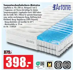 Möbel Mahler Artone tonnentaschenfederkern-matratze Angebot