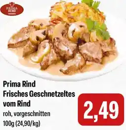 Feneberg Prima Rind Frisches Geschnetzeltes vom Rind Angebot