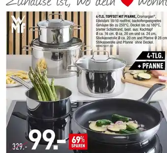 Wmf 4-tlg. topfset mit pfanne