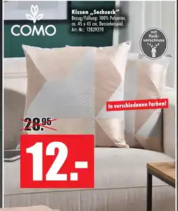 Möbel Mahler Como kissen sechseck Angebot