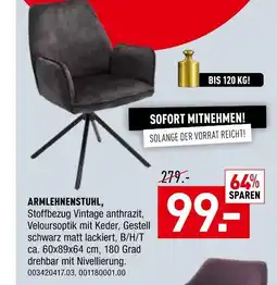 Möbel Wallach Armlehnenstuhl Angebot