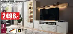 Möbel Mahler Wohnwand aus riesigem typenprogramm Angebot