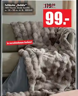 Möbel Mahler Felldecke 'bubble' Angebot