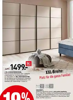 Möbel Wallach 4-trg. schwebetürenschrank Angebot