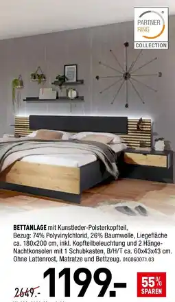 Möbel Wallach Bettanlage Angebot
