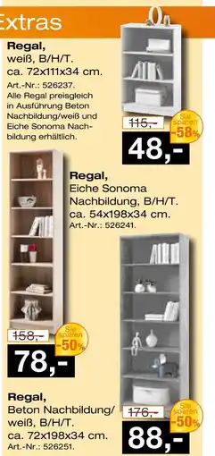 Möbel Inhofer Regal Angebot