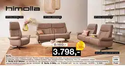 Möbel Inhofer Himolla sofa 2,5 sitzer Angebot