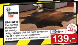Möbel Inhofer Heitmann felle echtes rinderfell Angebot