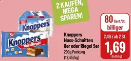 Feneberg Knoppers Nuss-Schnitten 8er oder Riegel 5er Angebot