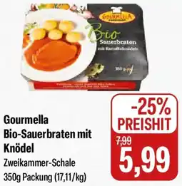 Feneberg Gourmella Bio-Sauerbraten mit Knödel Angebot