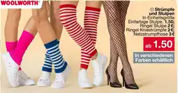 Woolworth Strümpfe und Stulpen Angebot