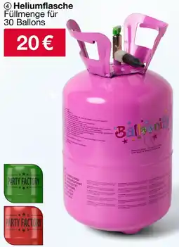 Woolworth Heliumflasche Angebot